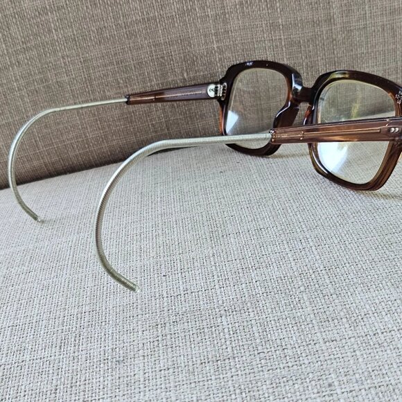 Vintage Romco Women Eyeglasses Frame Brown Z 87 Eye Wear 4 1/2 6 1/2 - Picture 9 of 12